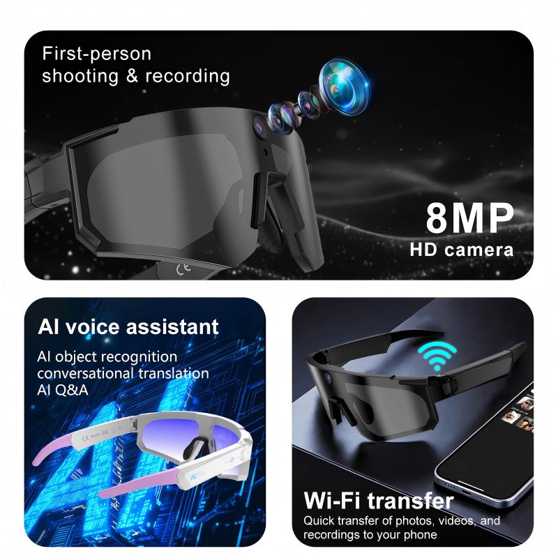 AI Smart Glasses ChatGPT 1080P - огляд і ціна Smart Glasses Lens