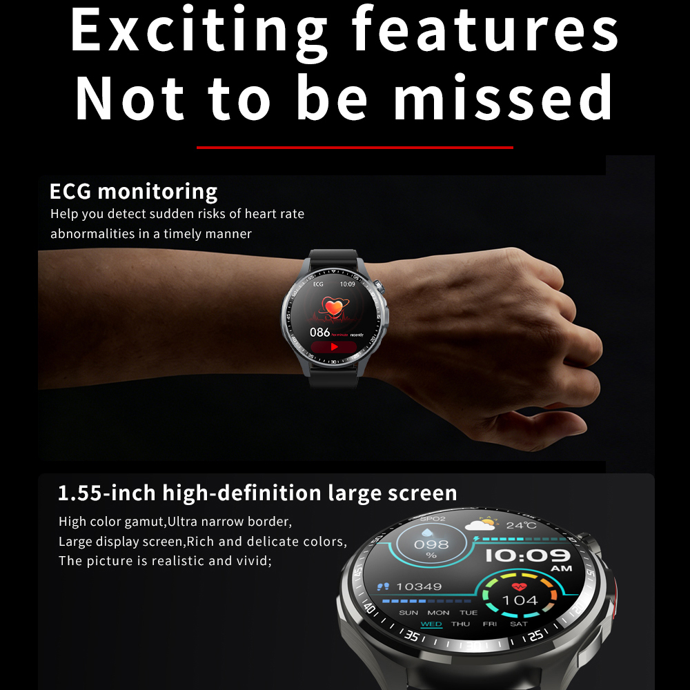 Men & Women Smartwatch  Ultra  - огляд і ціна Fall Detection Watch
