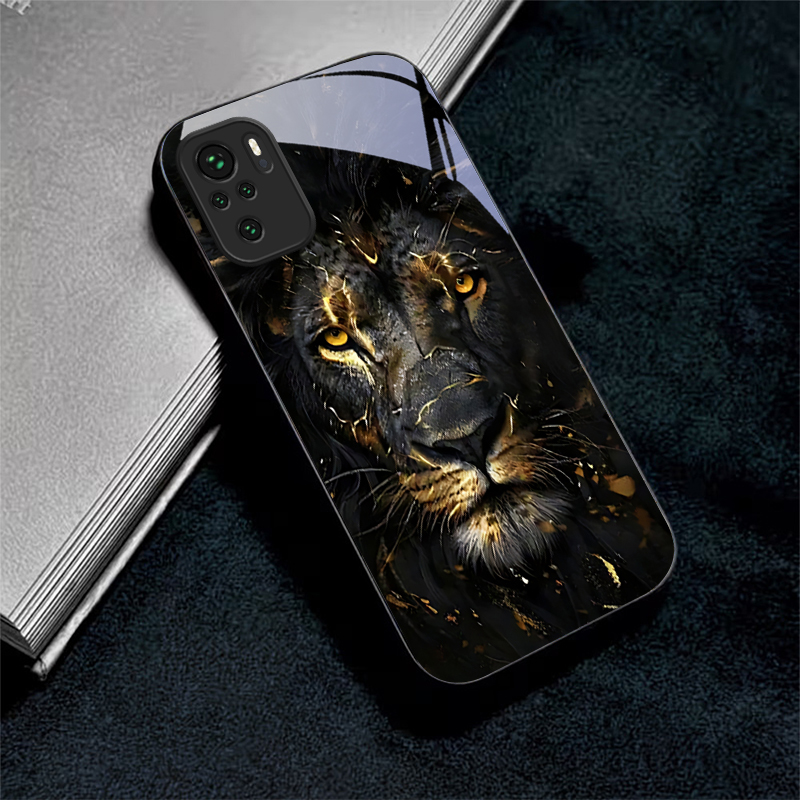 Lion With Golden Black Glass P - огляд і ціна Xiaomi Redmi Note 14