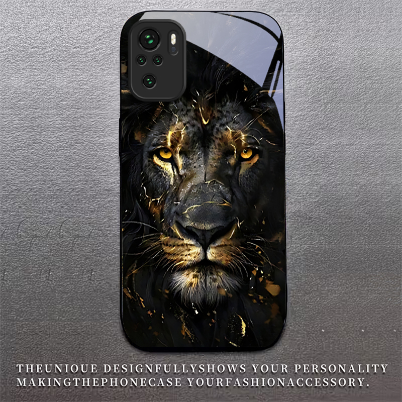 Lion With Golden Black Glass P - огляд і ціна Xiaomi Redmi Note 14