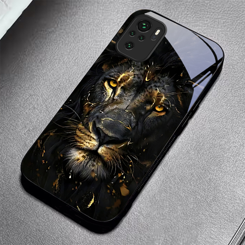 Lion With Golden Black Glass P - огляд і ціна Xiaomi Redmi Note 14