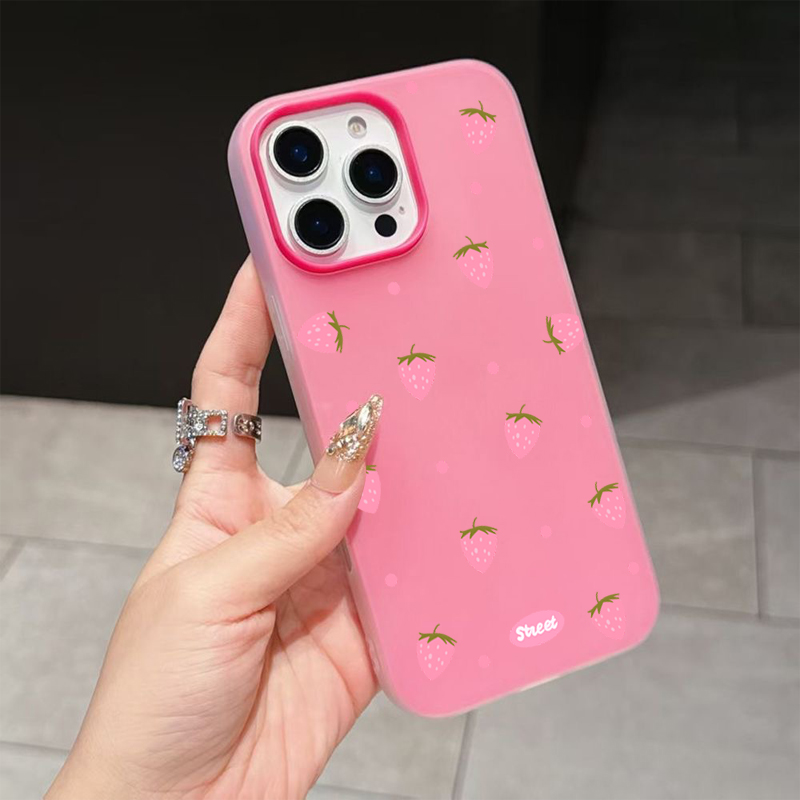 Sweet Pink Strawberry Pattern  - огляд і ціна Xiaomi Redmi Note 14