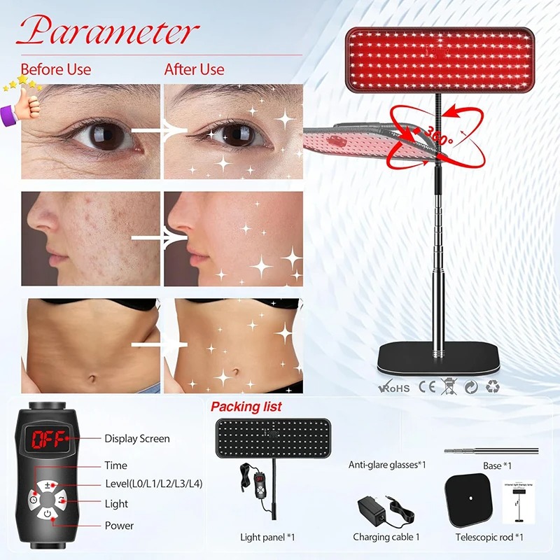 660nm &850nm Infrared Light De - огляд і ціна Galvanic Skin Sensor
