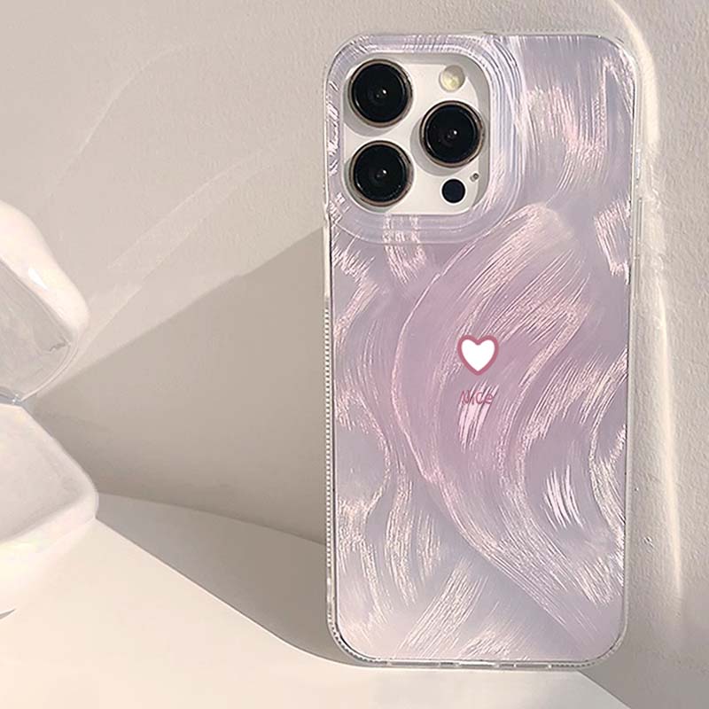 Simple Gradient Pink Heart Cas - огляд і ціна Samsung Galaxy A55