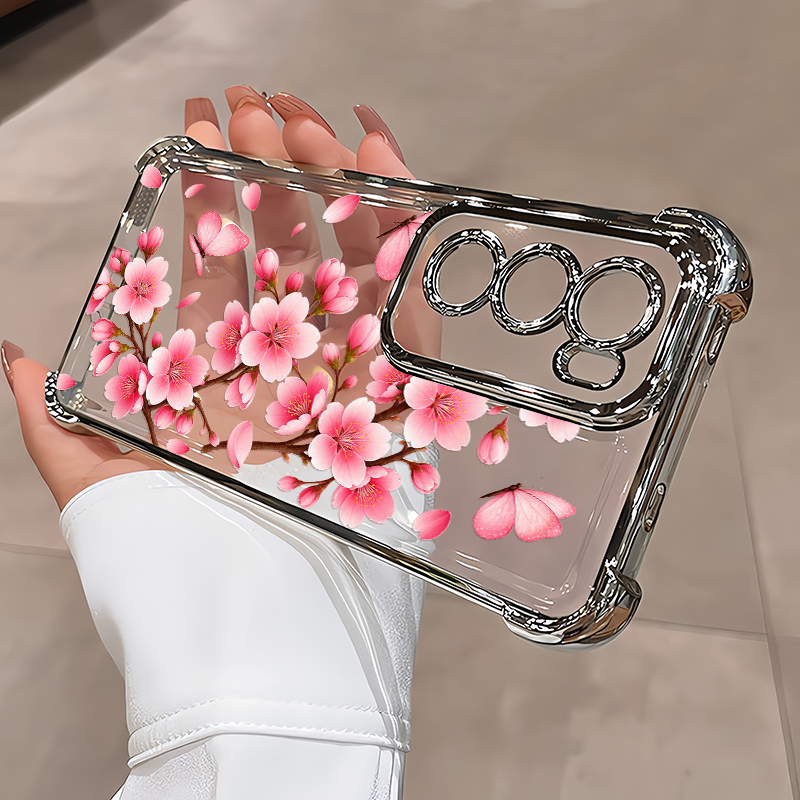 Pink Peach Blossom Pattern Pho - огляд і ціна Oppo Reno 12
