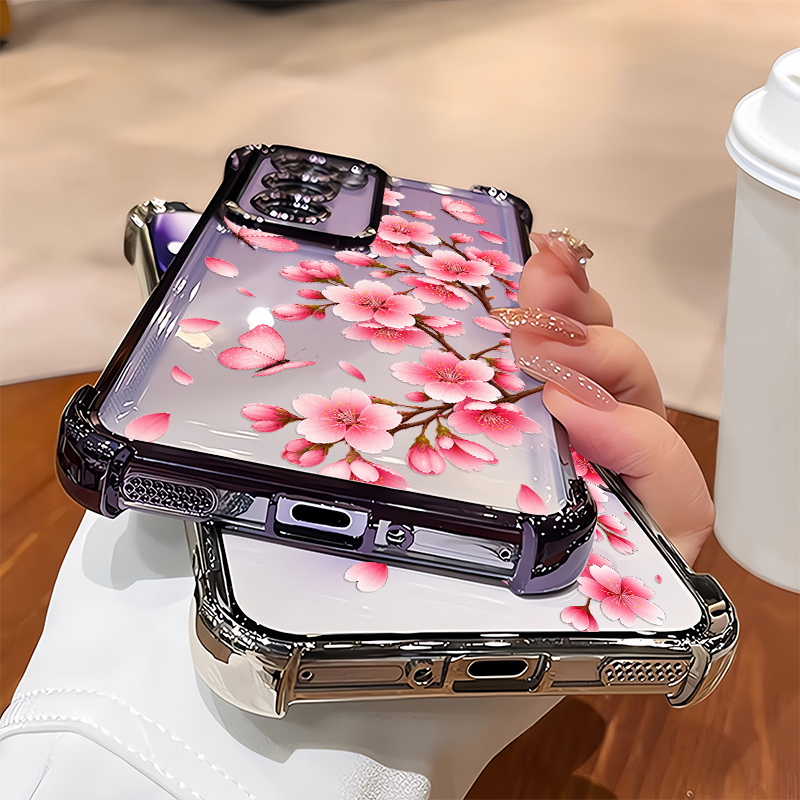 Pink Peach Blossom Pattern Pho - огляд і ціна Oppo Reno 12