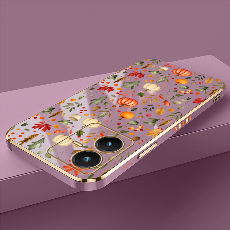 Autumn Leaf Pumpkin Case For V - огляд і ціна Vivo V40