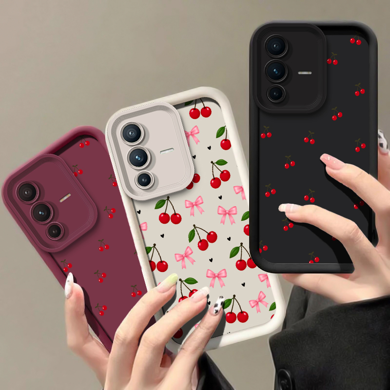 Bow Cherry Pattern Phone Case  - огляд і ціна Vivo V40