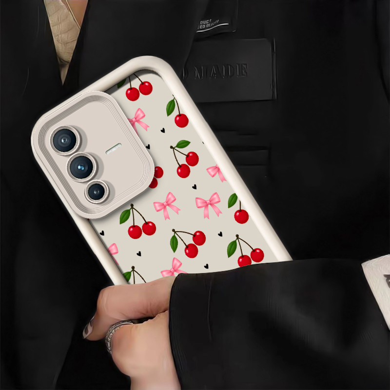 Bow Cherry Pattern Phone Case  - огляд і ціна Vivo V40