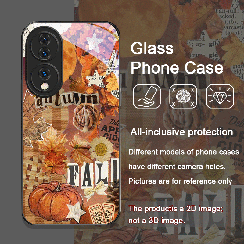 Retro Autumn Leaves Pumpkin Pl - огляд і ціна Huawei Mate 60