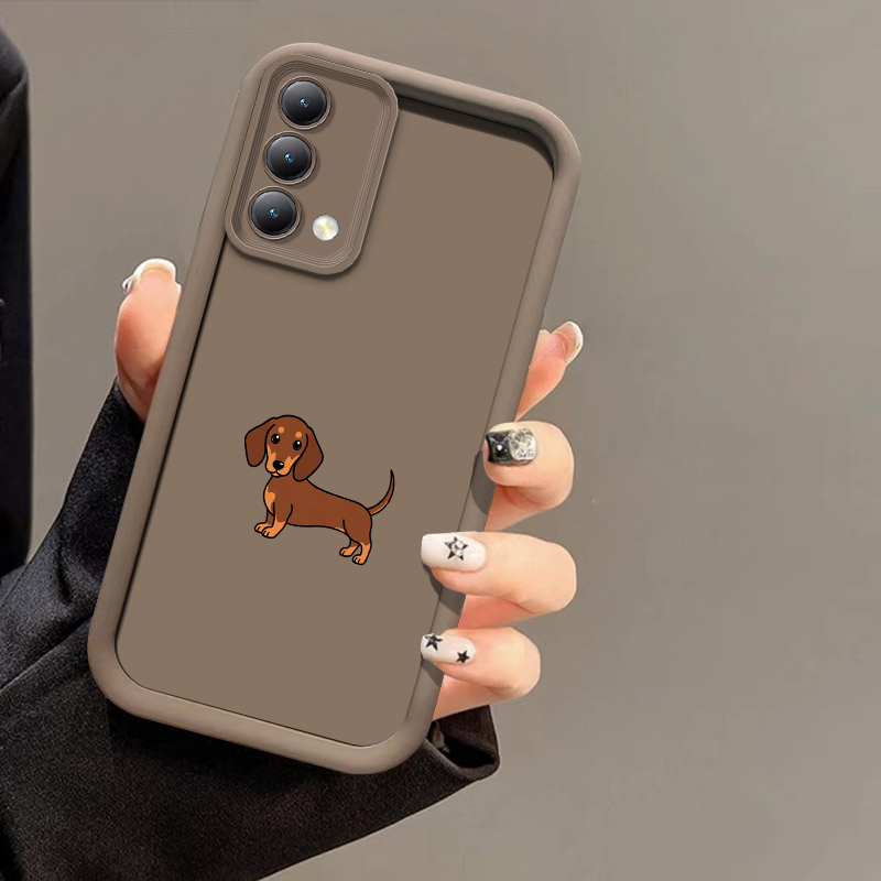 Dachshund Silhouette Dog Phone - огляд і ціна Realme C67