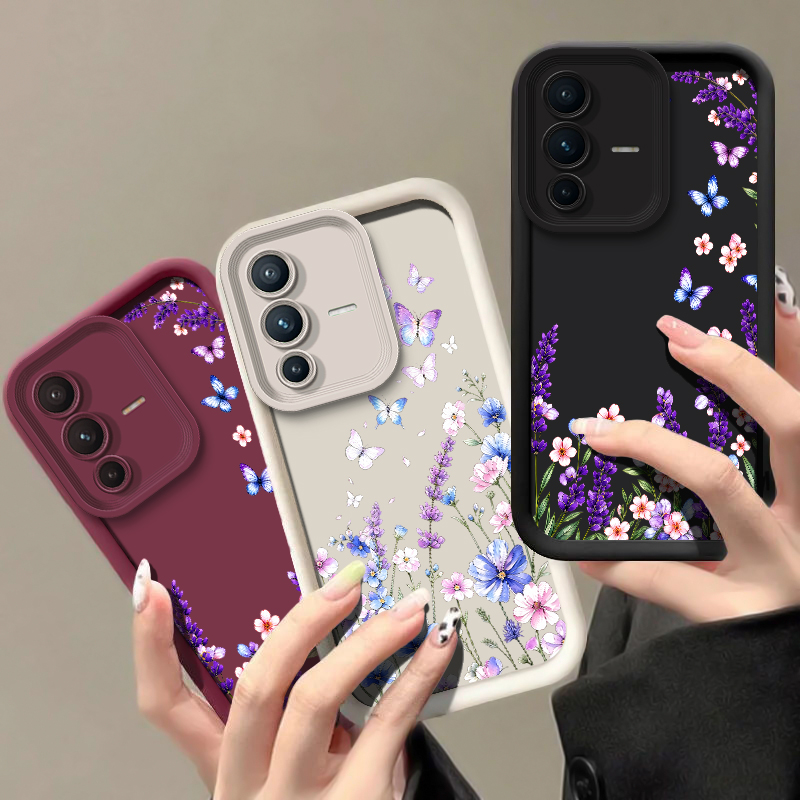 Lavender Butterfly Pattern Pho - огляд і ціна Vivo V40