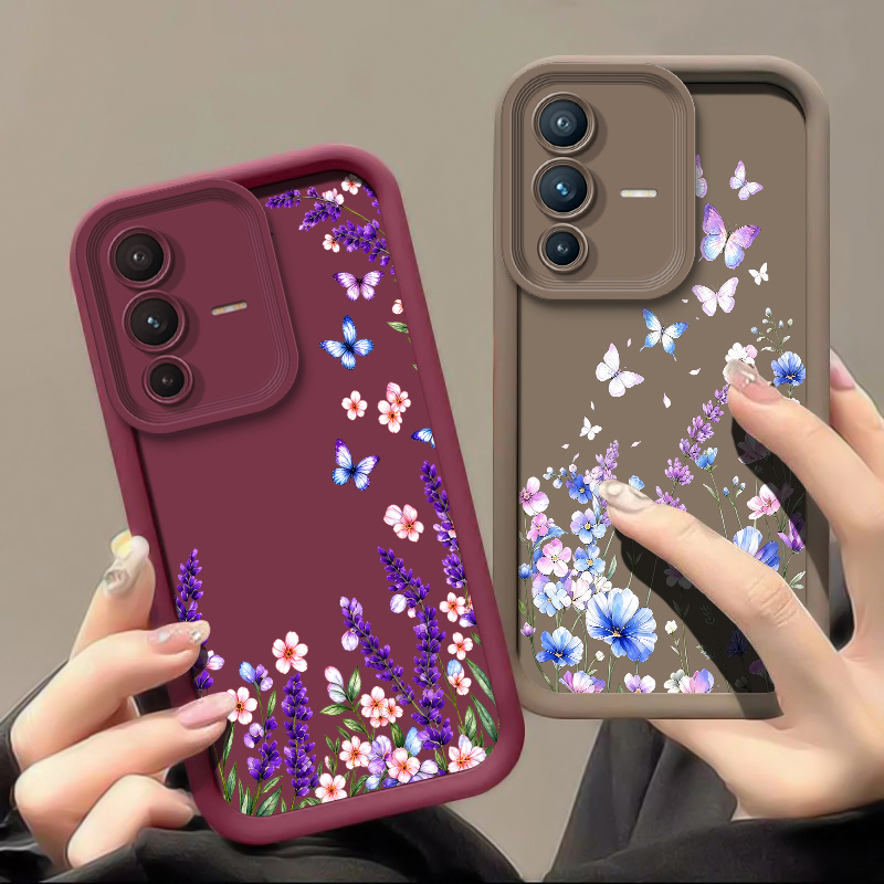 Lavender Butterfly Pattern Pho - огляд і ціна Vivo V40