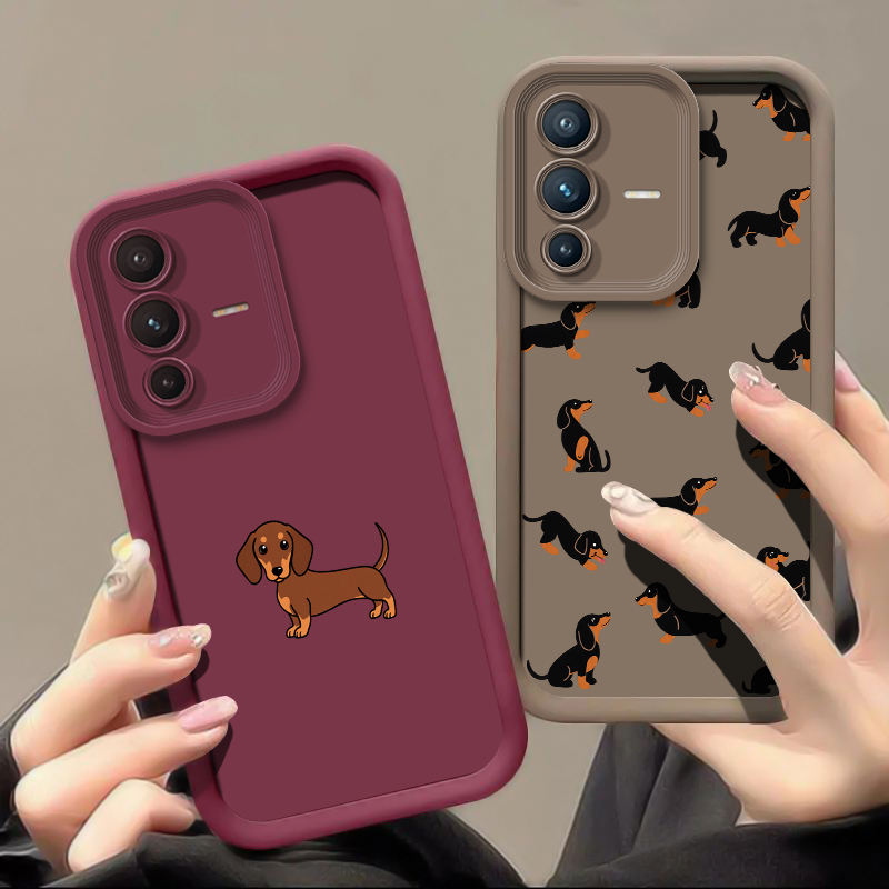 Animal Dachshund Dog Phone Cas - огляд і ціна Vivo V40