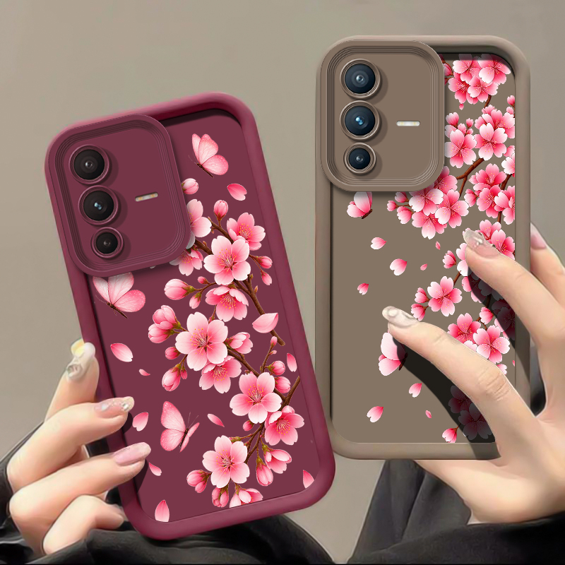 Pink Cherry Blossom Print Phon - огляд і ціна Vivo V40