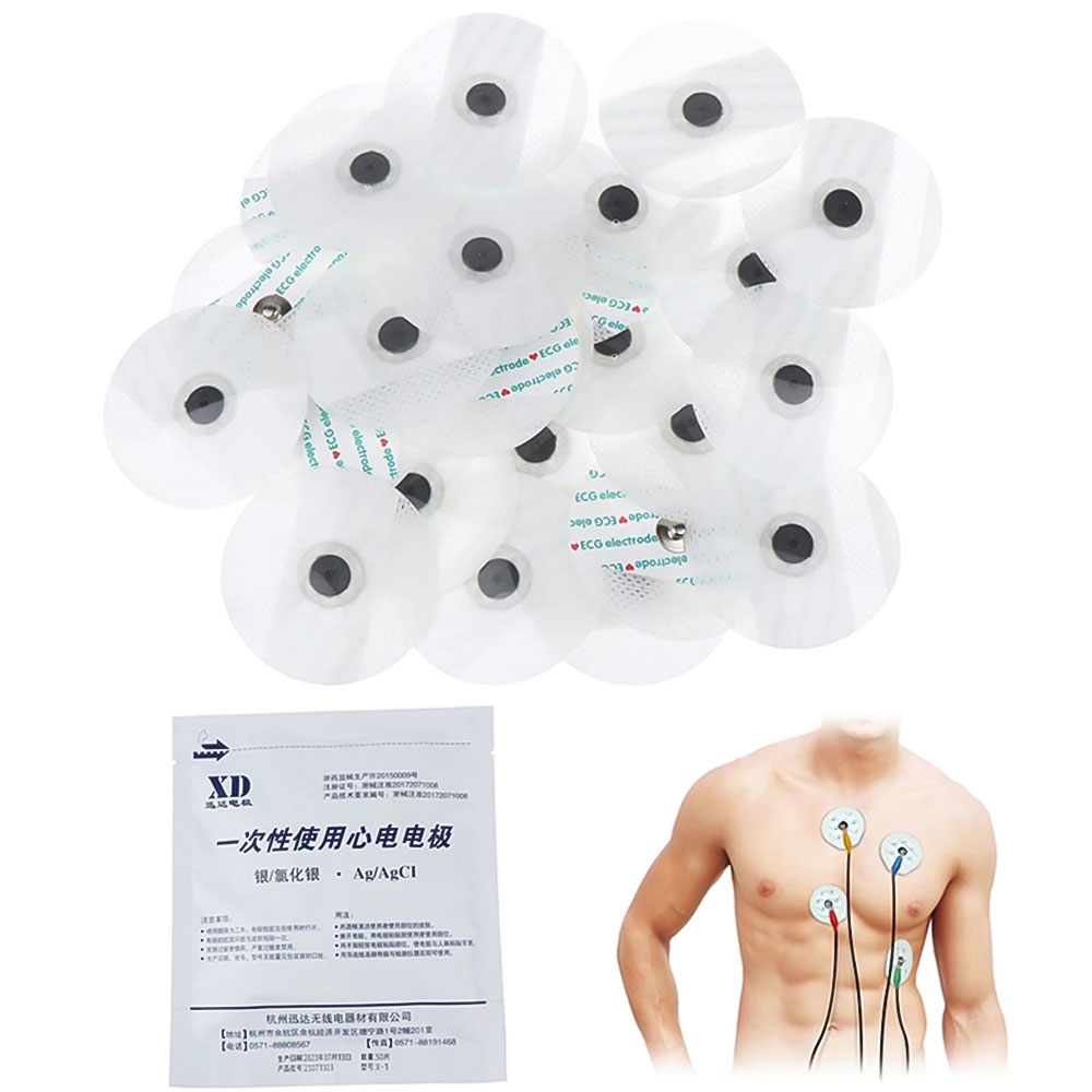 50-500pcs Disposable Electrode - огляд і ціна Ecg Patch Monitor