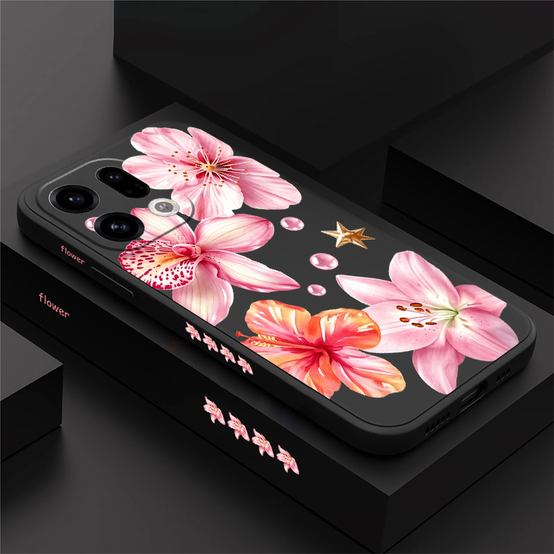 Cute Pink Lily Flowers Phone C - огляд і ціна Oppo Reno 12