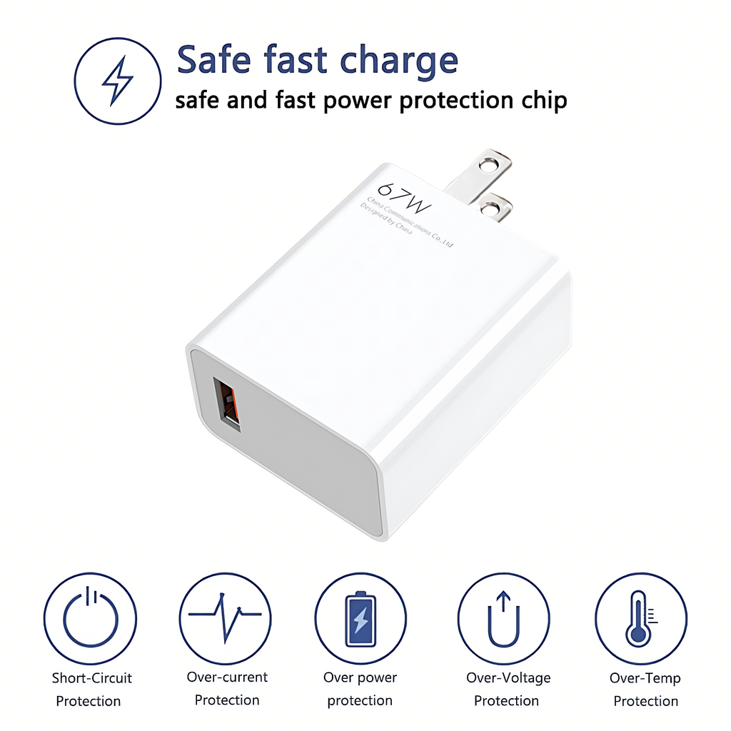 US 67W Ultra Fast Wall Charger - огляд і ціна Xiaomi Redmi Note 14